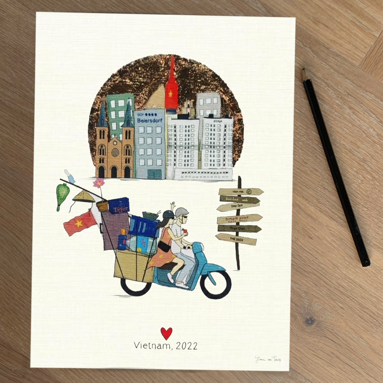 Bespoke illustrations